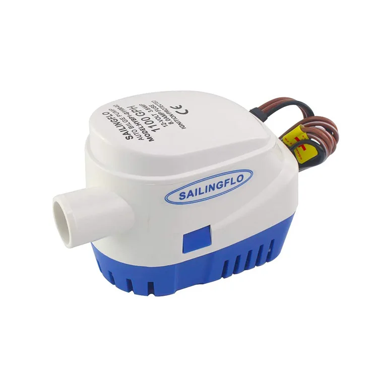 

Free shipping submersible marine boat automatic bilge pump 600GPH 12V