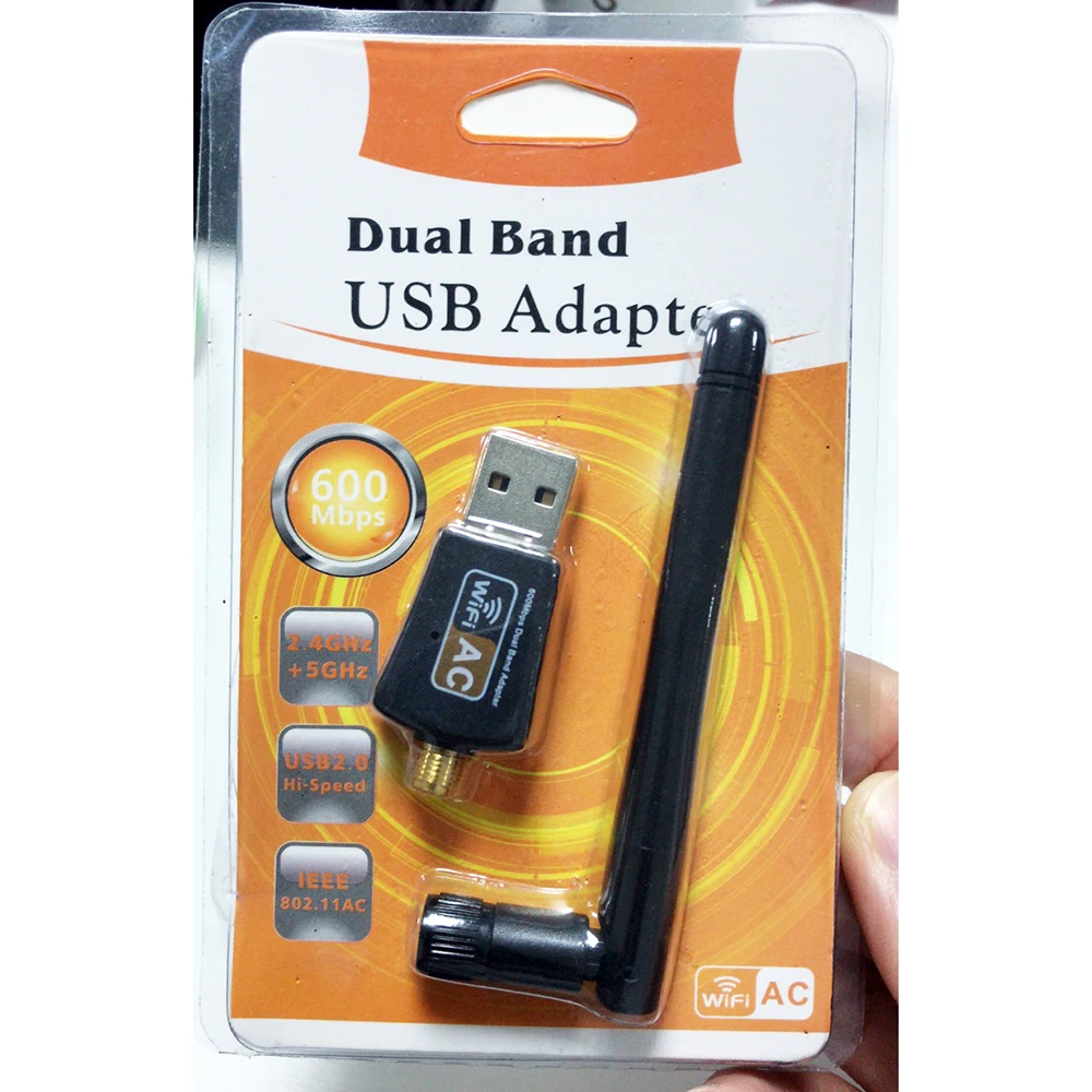 Мини USB Wi Fi адаптер 802.11b/G/N Антенна 600 Мбит/с USB2.0 беспроводной приемник сетевая Lan