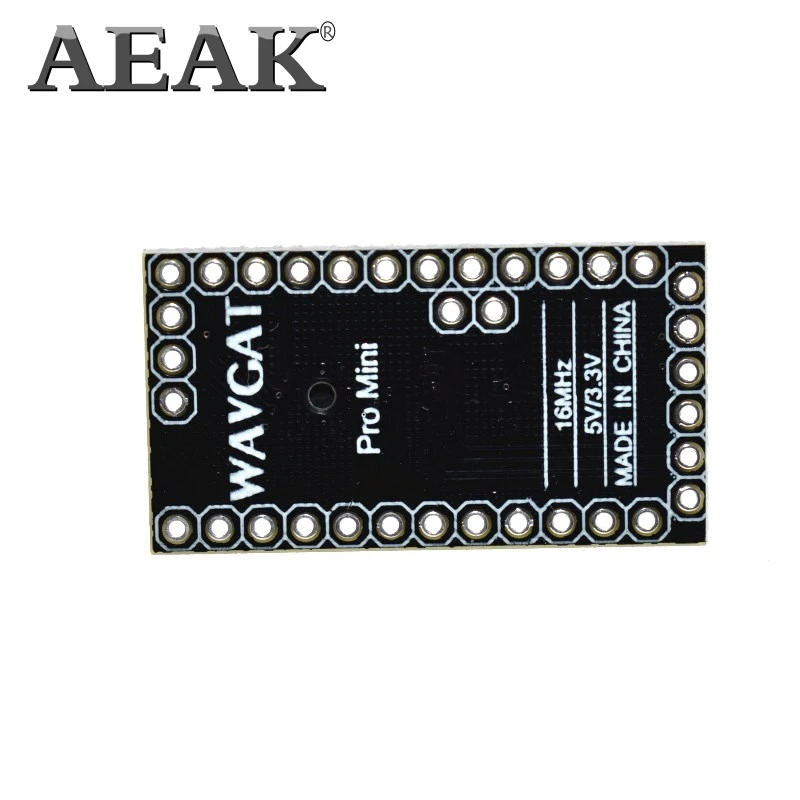 AEAK Pro Mini ATMEGA328P 328 мини ATMEGA328 5V 16MHz для arduino Nano Микро контрольная плата