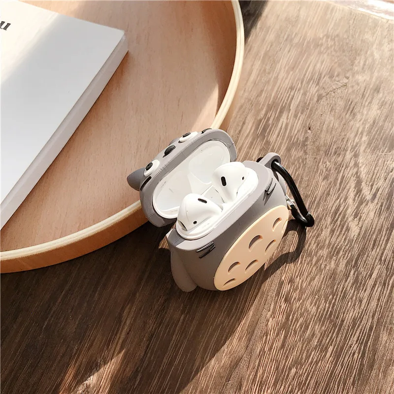 Милая история игрушек мультфильма форки брелок Bluetooth наушники чехол для Airpods милый защитный Брелок «Обложка» для Airpods аксессуары