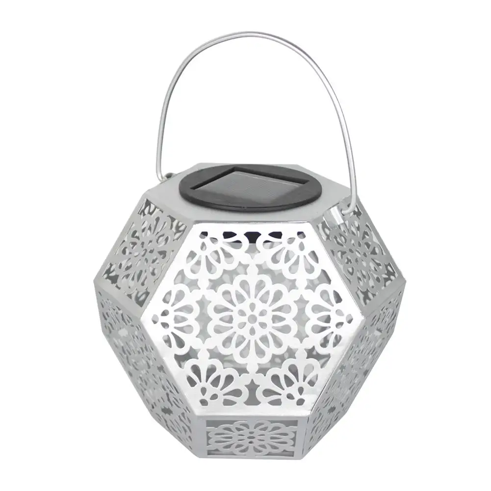 

Outdoor Lighting Solar Powered LED Hanging Lamp Garden Yard Lawn Patio Decoration Flower Projection Landscape Light Eco-Friendly