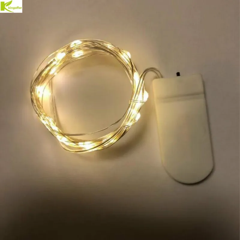 CR2032 светодиодная гирлянда на батарейках 2 м 20 светодиодов|battery led fairy lights|fairy lightsstring