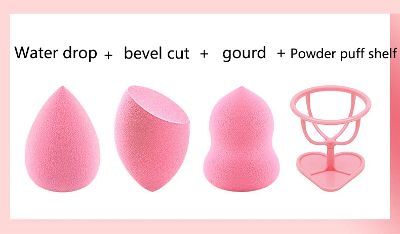 2015 Новый лучший продавец губка красоты макияж капли воды + коническая резка тыква