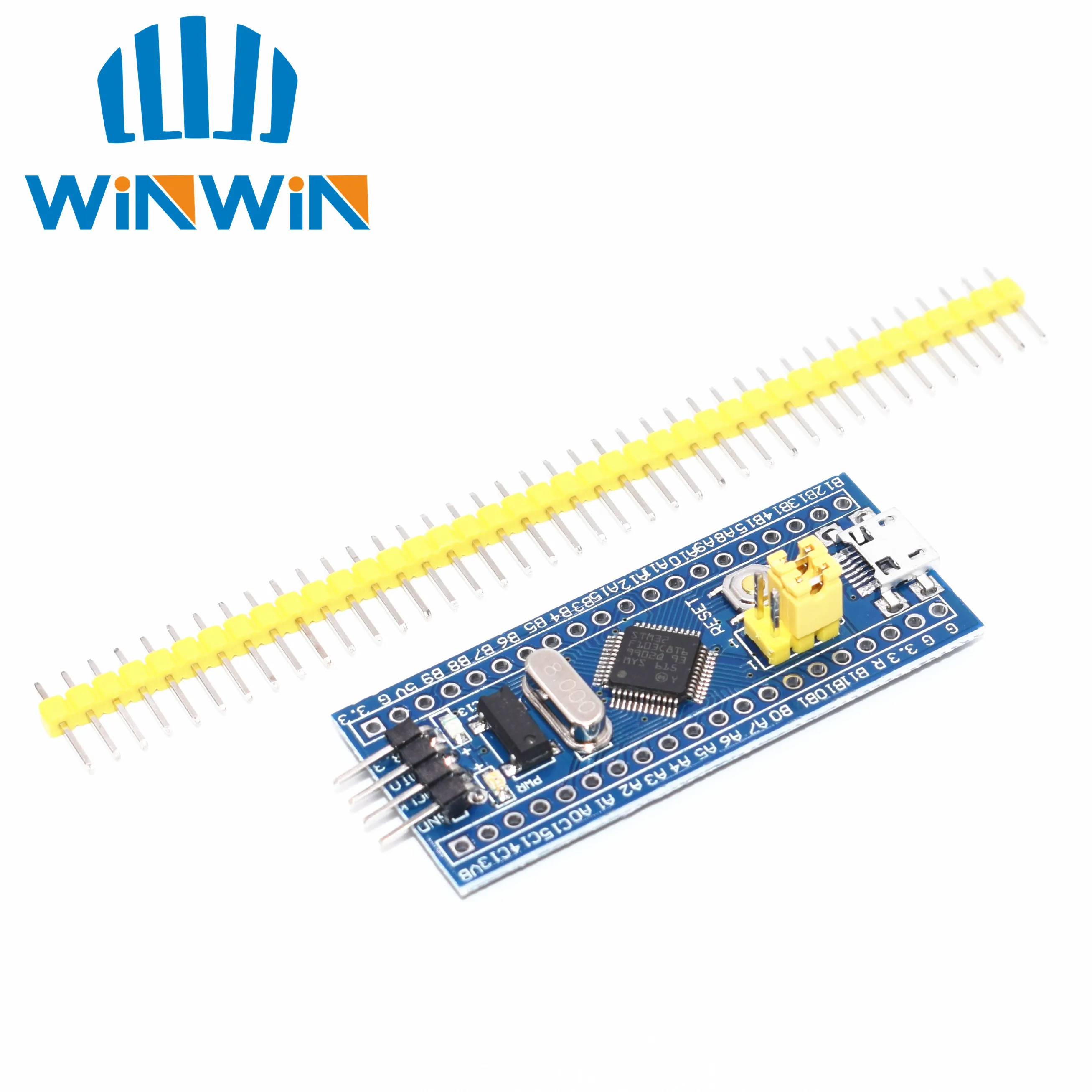 5 шт./лот STM32F103C8T6 ARM STM32 минимальная системная плата модуля | Электронные