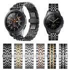 Ремешок из нержавеющей стали для Samsung Galaxy Watch 42 мм 46 мм, браслет для Samsung Active 2 44 мм 40 мм Gear S3, 20 мм 22 мм