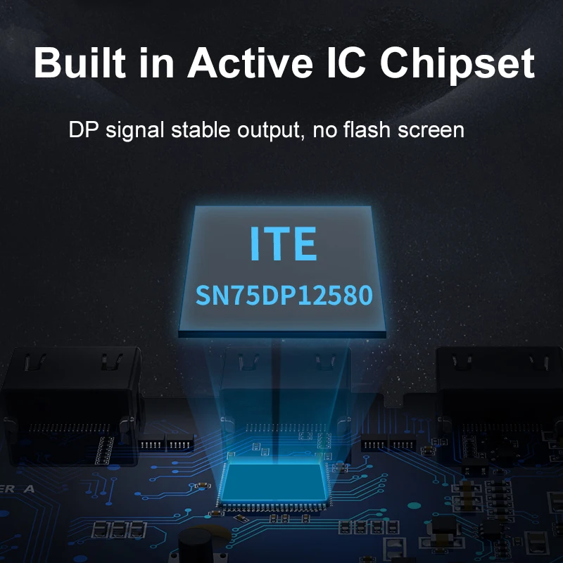 Переходник CABLETIME с USB C на Displayport 4K 60 Гц 3 1 Type DP конвертер для ноутбука ПК Macbook Air