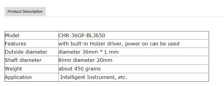 DC бесщеточный планетарный редуктор 36 мм GPBLDC3650 12 v-24 v долгий срок службы большим вращающим моментом, тормозов, PWM регулятором скорости, corotation, инверсии