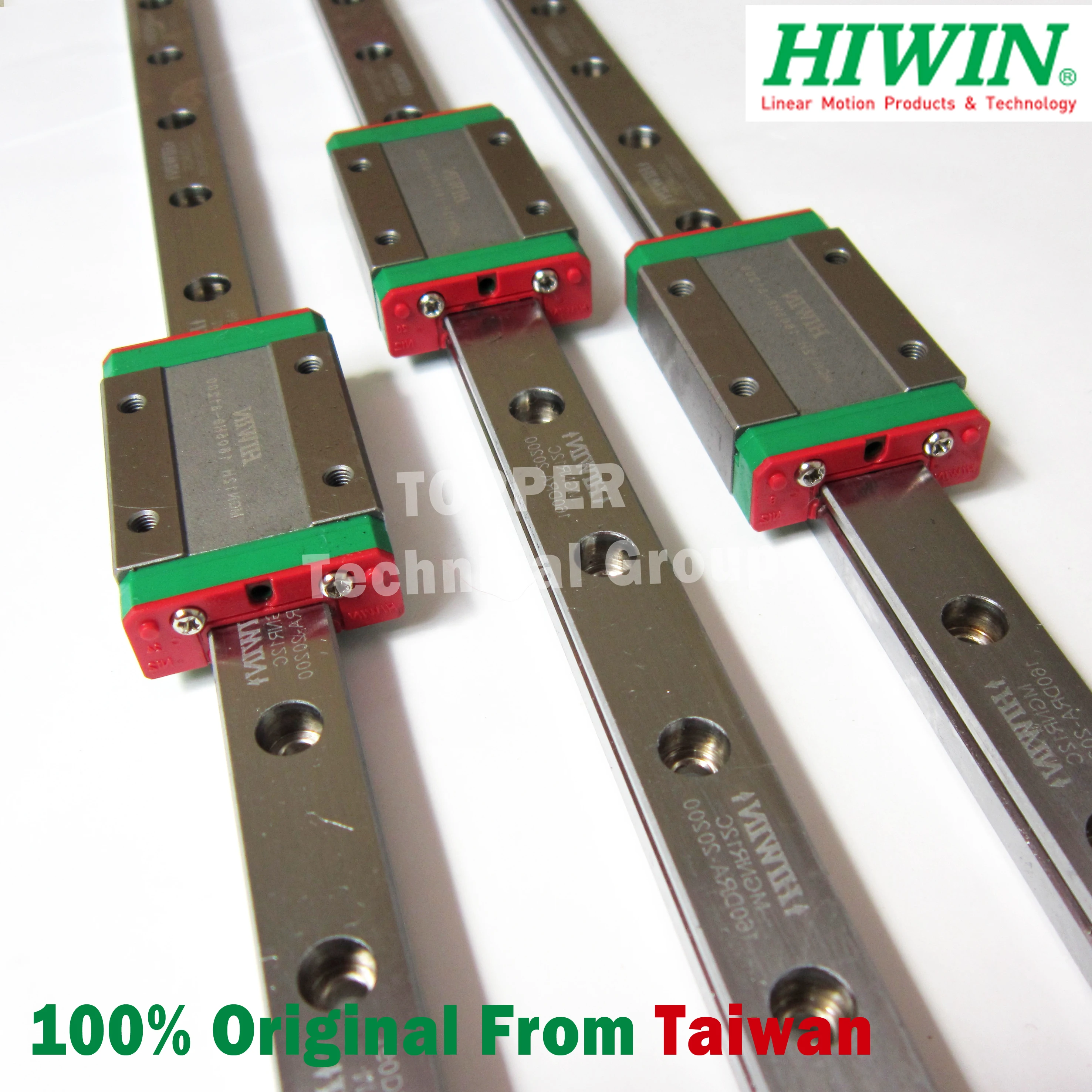 Рельсы Taiwan HIWIN MGN12 100 мм/200 мм/250 мм/300 мм/350 м/400 м/450 мм/500 мм/600 мм линейные