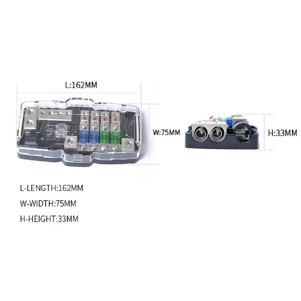 Многофункциональный светодиодный автомобильный аудиоиндикатор держатель