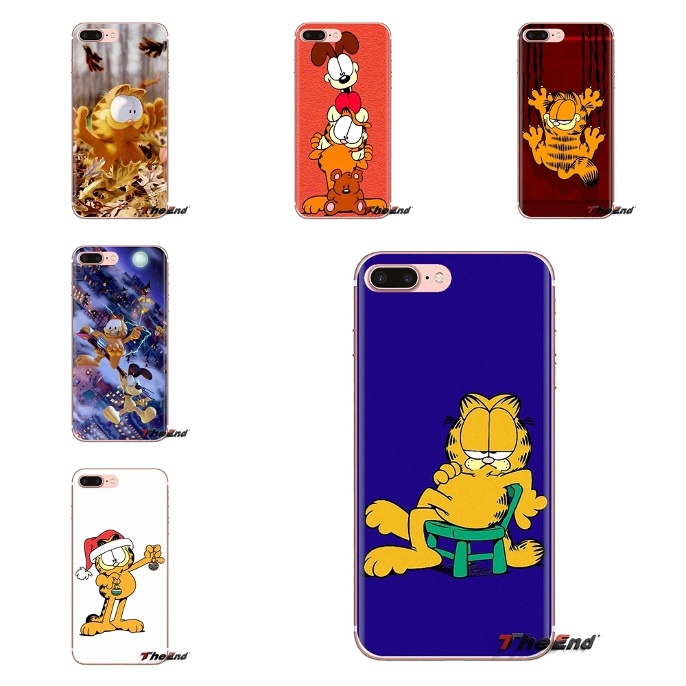 Для Xiaomi Mi3 samsung A10 A30 A40 A50 A60 A70 Galaxy S2 Note 2 большое ядро Prime милый мультфильм Гарфилд