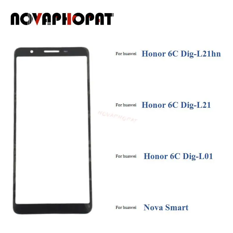 10 шт. стеклянный экран для Huawei Honor 6C Dig-L21hn Nova Smart Glass Lens Screen (не сенсорный с