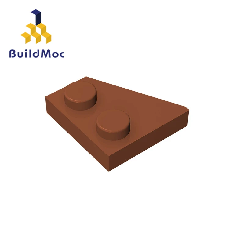 

BuildMOC Compatible Assembles Particles 24307 2x2(Right) For Building Blocks Parts DIY Educatio