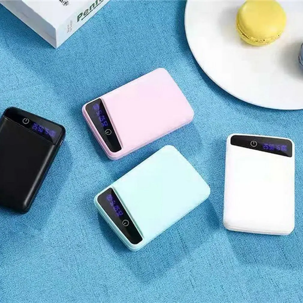 3 USB Micro Power Bank Shell 10000mAh DIY 3*18650 Case Battery Charge Storage Box with Digital Led Display Without |