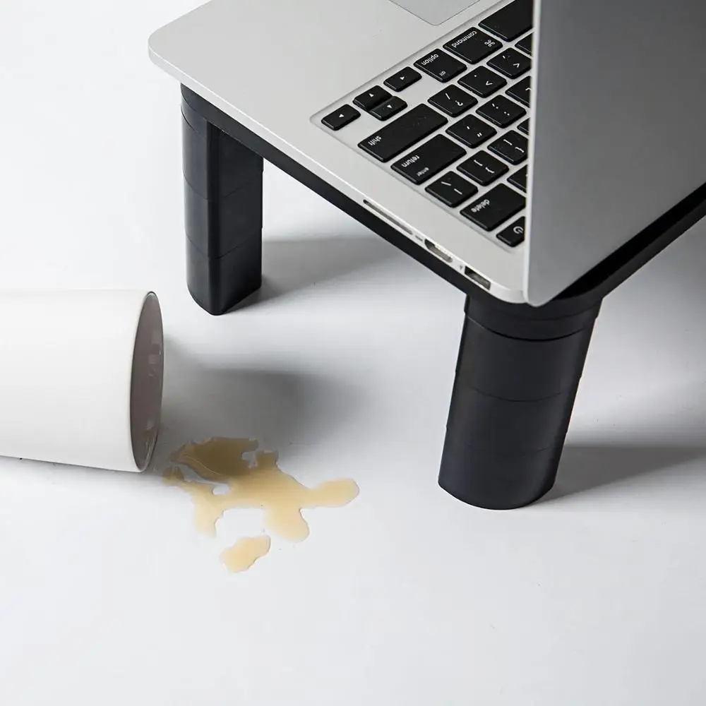 

3 Styles Adjustable Computer Shelf Screen Base TV Monitor Stand Computer Monitor Tablet Computer Storage Bracket