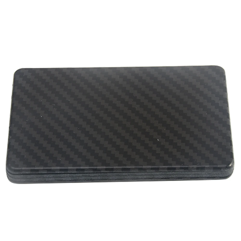 

Practical Fireproof Pocket Purse Money Bag Credit Holder Storage Box Wallet Short Durable Simple Card Case Business Organizer