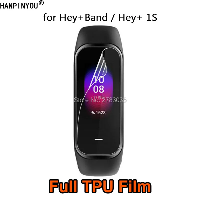 Для смарт-браслета Hey Plus Band / + 1S прозрачная полноразмерная мягкая Гидрогелевая