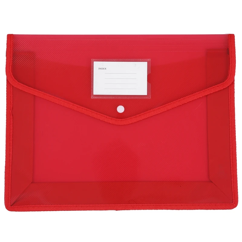 5 шт./компл. A4 пластиковый файл бумажник папка для документов Премиум поли карманы