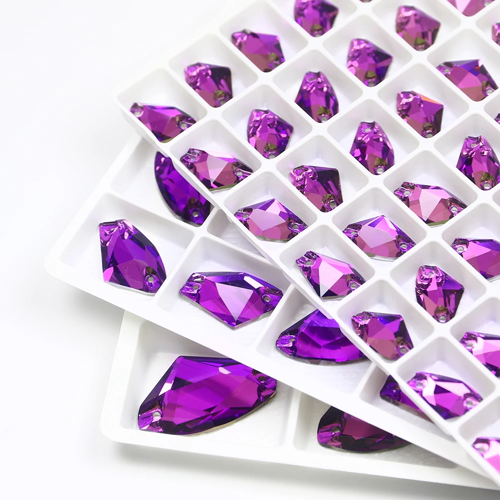 Galactc Форма Швейные Кристаллы Стразы аппликация шить на горный хрусталь с плоской