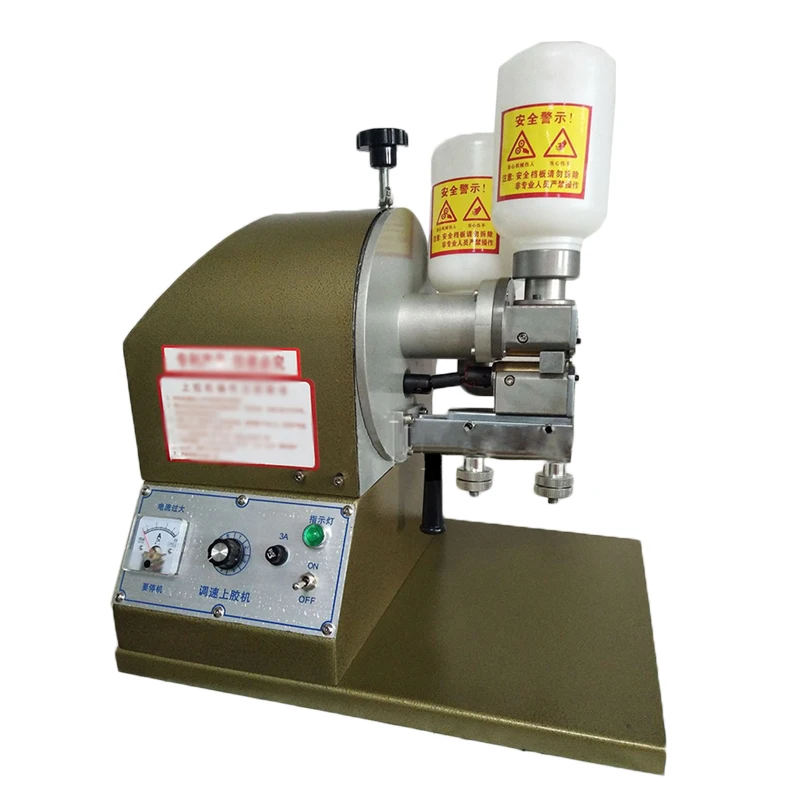 Настольная машина для склеивания бумажных пакетов двухсторонняя на молнии