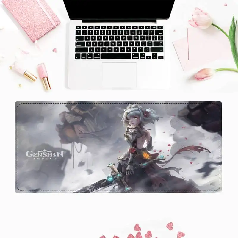 

Top Quality Genshin Impact Noelle Unique Desktop Pad Game Mousepad Free Shipping Large Mouse Pad Keyboards Mat