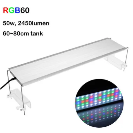 RGB 60 1 шт. Chihiros rgb-серия светодиодный светильник s растение растительный светильник для аквариума многоцветный растительный светильник s аквариум три основных цвета светильник s - Цвет: RGB 60