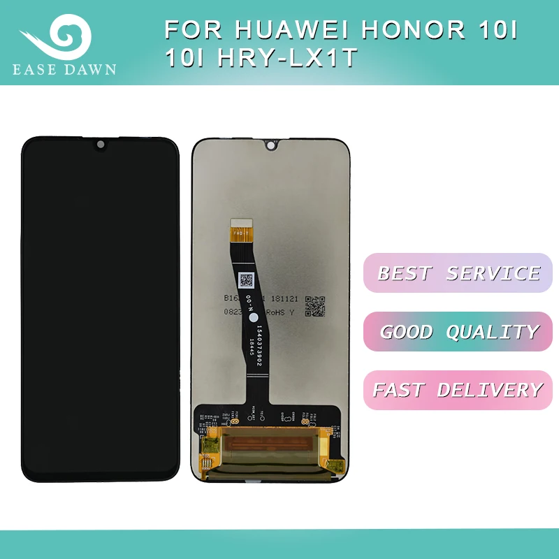 Для huawei Honor 10i 10I HRY-LX1T ЖК-дисплей ips ЖК-экран+ сенсорная панель дигитайзер сборка для huawei дисплей