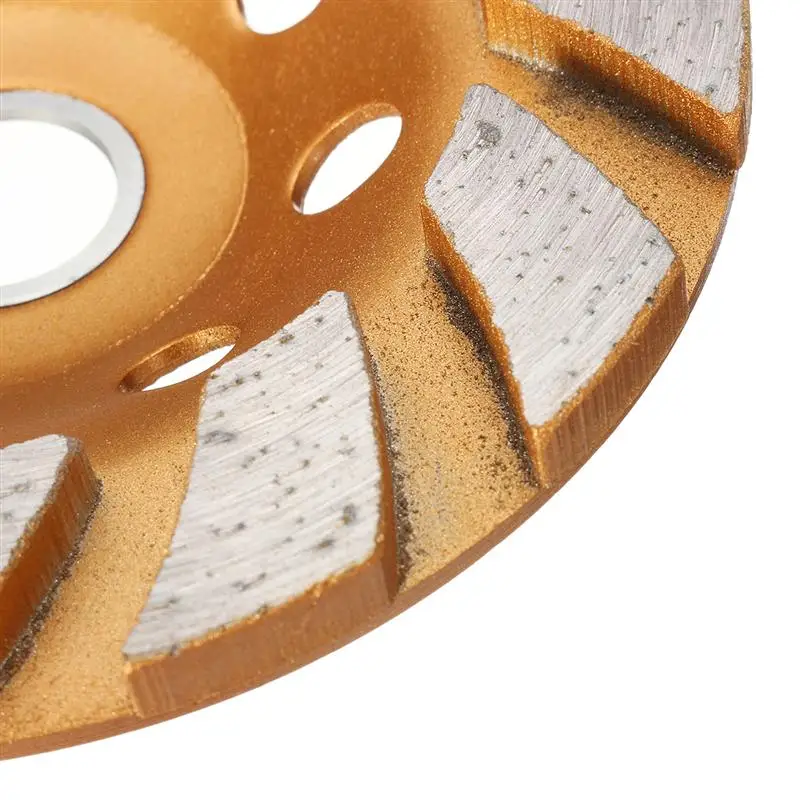 

100mm/4inch Segment Grinding Wheel HGS 8 Holes Diamond Grind Cup Disc Concrete Granite Stone Grinder DIY Power Tool