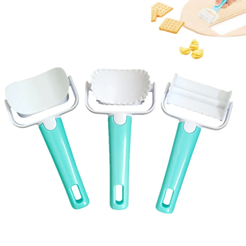 

Роликовый Кондитерский Резак, роликовый печенье, фондан, пирог, инструмент для выпечки «сделай сам», роликовый нож для пельменей и корочек, ...