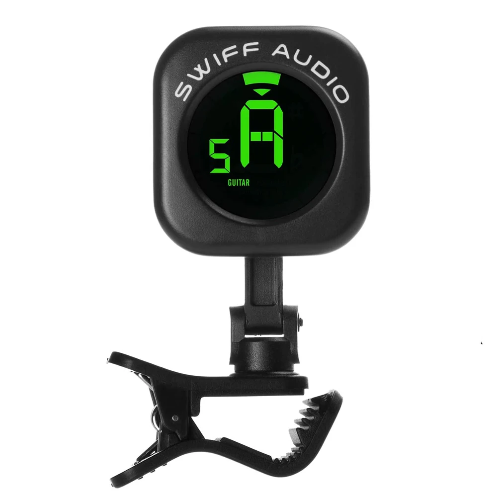 Тюнер для гитары SWIFF AUDIO A12-CS метроном-клипса цветной ЖК-дисплей электрогитары