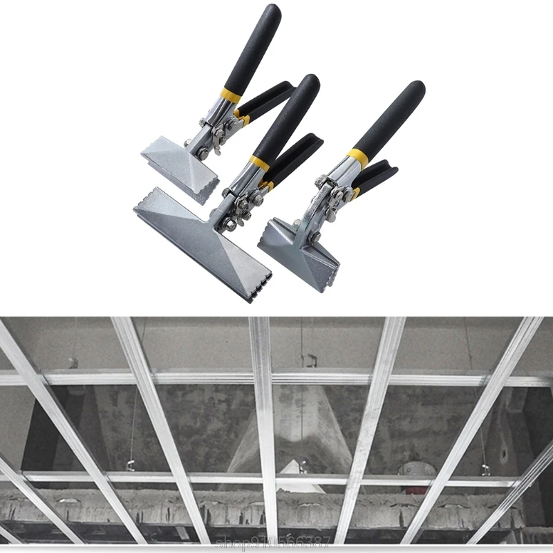 

Sheet Metal Bending Pliers Hand Seamer Wide Jaw Straight 80mm/Elbow 80mm/Straight 150mm for Welding Clamps N06 20 Dropshipping