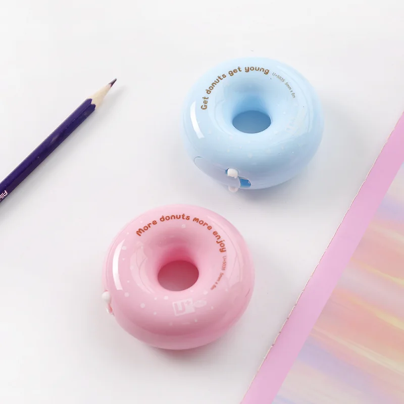 Корректирующая лента в форме пончика новинка Милая Белая для дневника