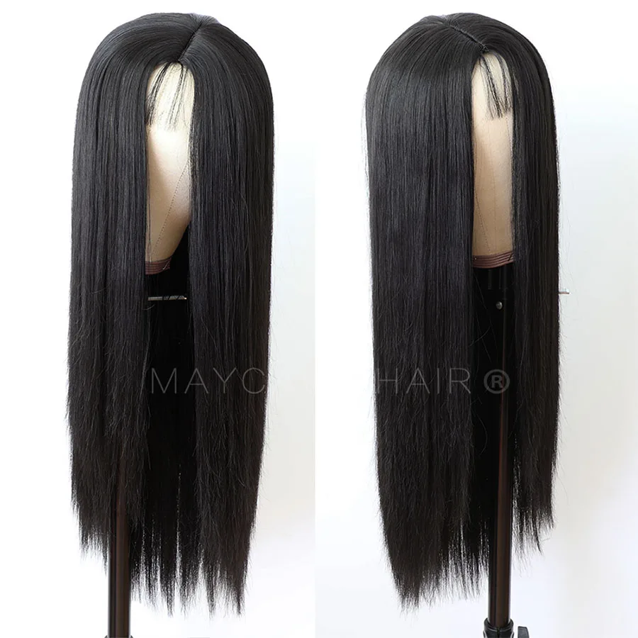 Парики из искусственных волос для женщин Maycaur|wigs for blacks|wigs black womenwig heat resistant |