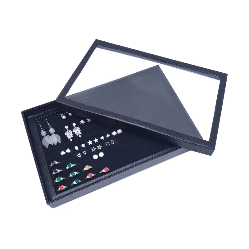 Органайзер для демонстрации ювелирных изделий коробка хранения квадратный