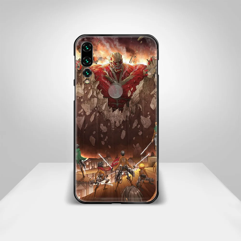 Чехол для телефона аниме Атака Титанов корпус XIAOMI Redmi 7a 8a S2 K20 NOTE 5 5a 6 7 8 t 9 9s pro max