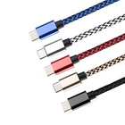 Зарядный кабель USB Type-C, 2 м, 3 м, для Samsung Galaxy A3 A5 A7 2017 A8 A9 2018 A70 A80 black shark 2 Cabos