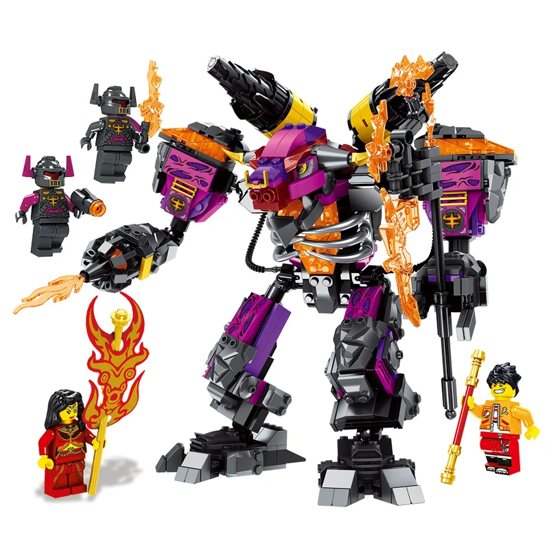 837 шт. Детский конструктор Путешествие в Запад совместимый с LepinING 80010|Блочные