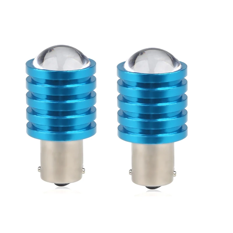 Светодиодная лампа BA15S/P21W/S25 12 В 7 Вт|blue light lamp|12v car led lampbulb |