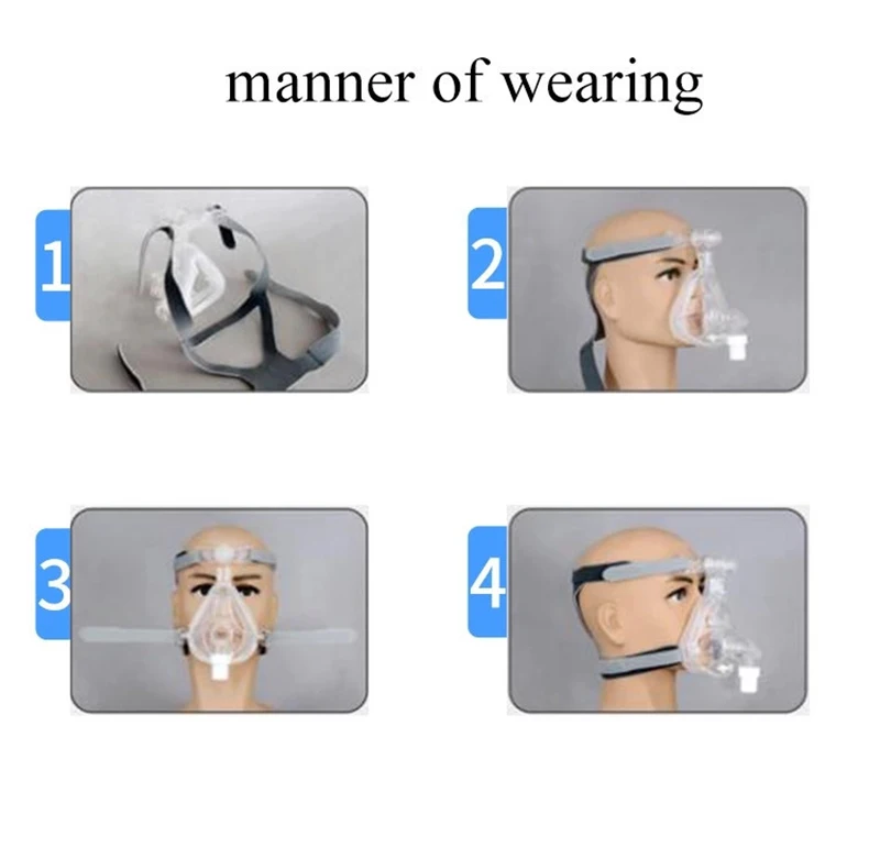 CPAP маска WNP носовая Подушка силиконовый гель s m l Размер Подушка все в медицине маска для сна для храпа и лечения апноэ с поясом