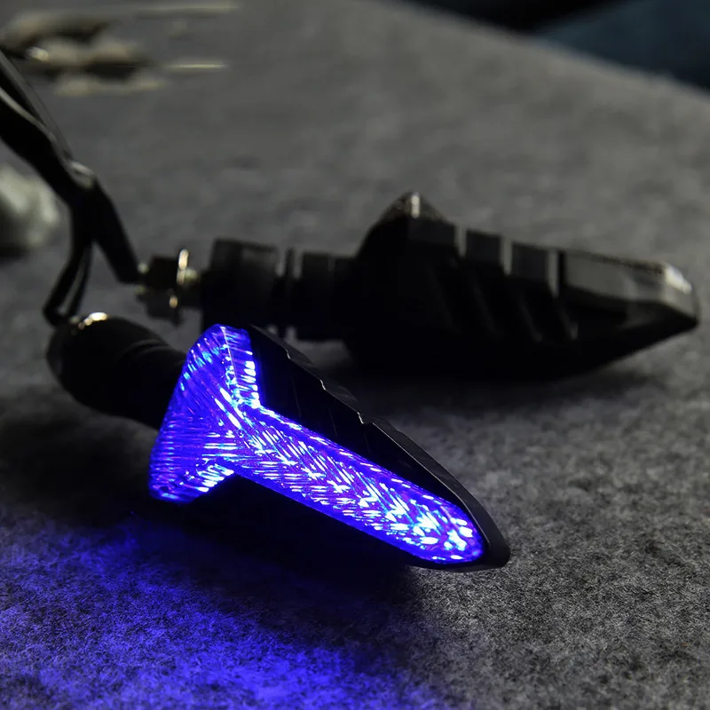 Цветная подсветка красный желтый синий белый гоночный сигнал поворота для