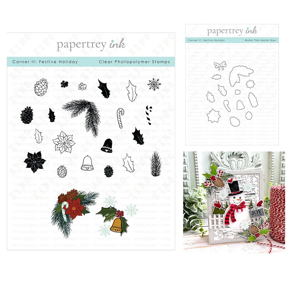 

Arrival Corner It Festive Holiday Reusable Metal Cutting Dies Diy Crafts Mold Scrapbooking Diary Decoration 3d Embossing Folders
