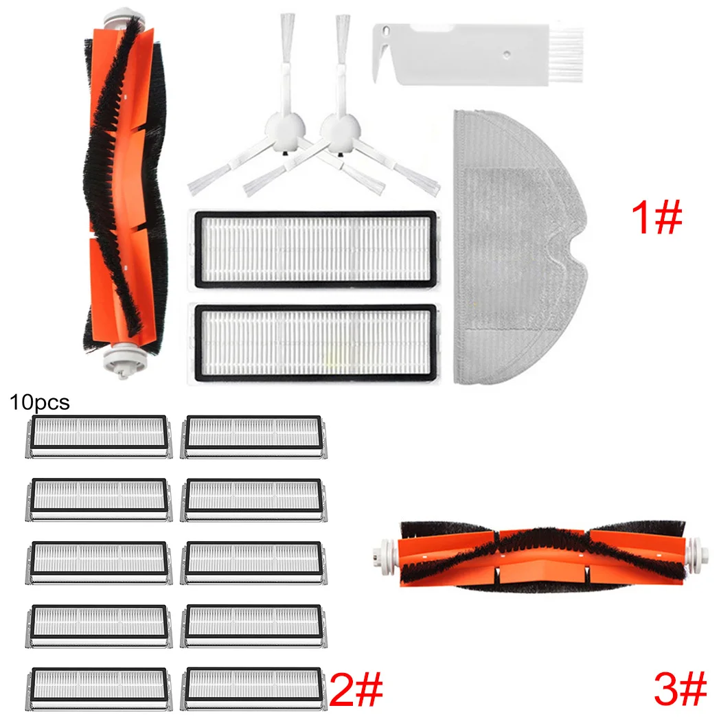 

Replacement Mop Roller Side Brush Cleaning Tool Kits For XIAOMI MIJIA 1C DREAME F9 Robot Vacuum Cleaner Parts