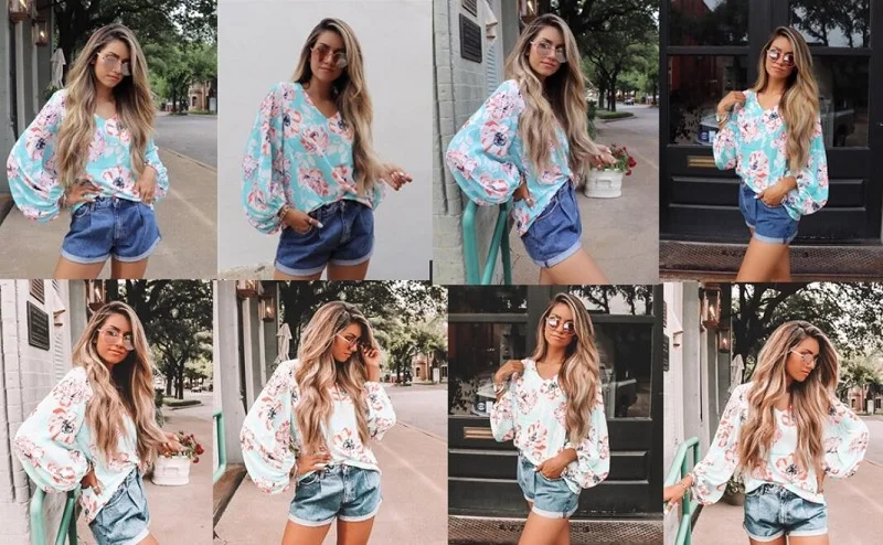 FORUDESIGNS модные женские топы бренда Swirl повседневные шифоновые Блузы с длинным