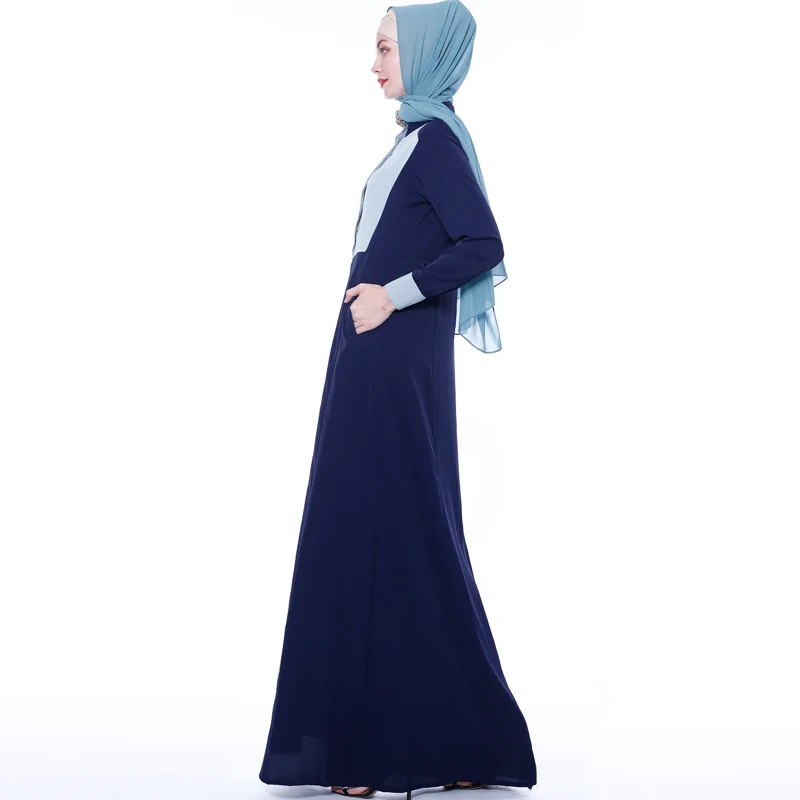 Модный дизайн мусульманская женская блузка стильный наряд длинные платья для