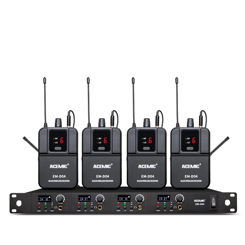 MAMKO EM D04 в ухо монитор Беспроводная система профессиональная для сцены