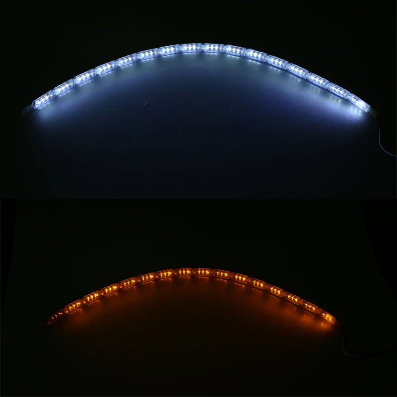 Posbay гибкий светодиодный ленточный светильник s DRL дневной ходовой