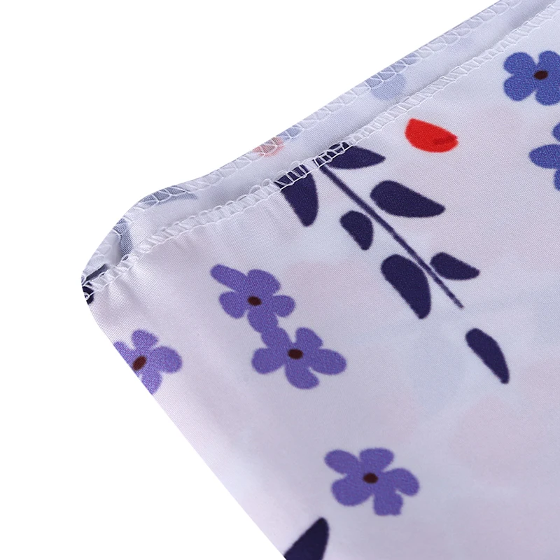 Настенный Гобелен из полиэстера с цветочным принтом декоративный настенный