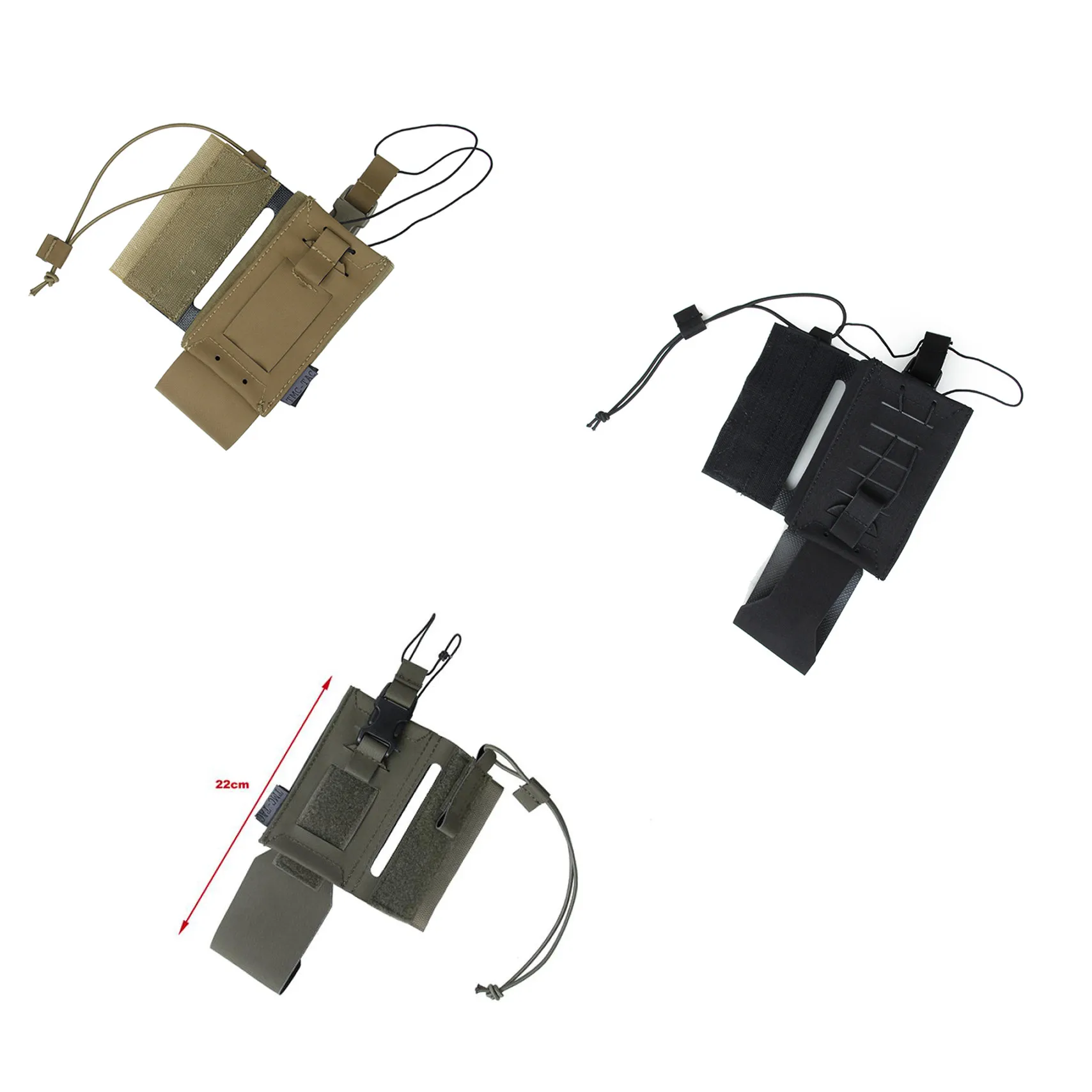 TMC3327 SPC Тактический жилет 148 / 152 иди и болтай Walkie Talkie “иди сумка 500D ткани Cordura