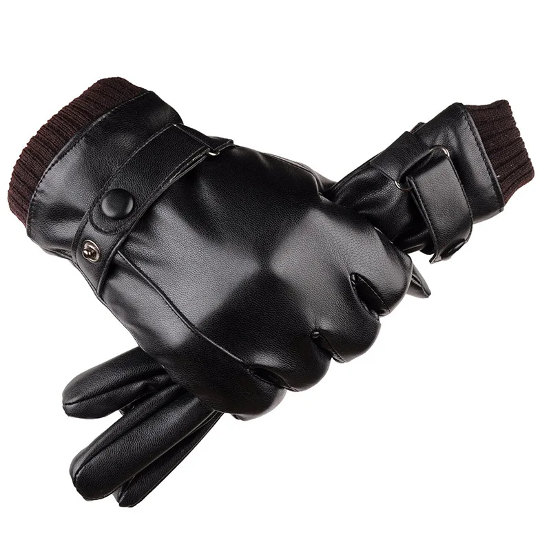 

Перчатки мужские зимние из ПУ кожи cypse plus, бархатные утепленные ветрозащитные перекрестные границы для сенсорных экранов для желаний на eBay