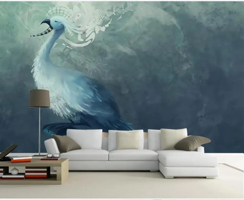 Пользовательские обои 3D Роспись Европейская творческая ностальгия абстрактное