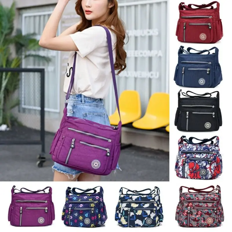 Женская дизайнерская сумка 2019 модная Новая высококачественная нейлоновая через